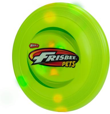 Show full view: Wham-O Brightzbee Dog Flying Disc Toy, 9.25-in slide 3 of 4