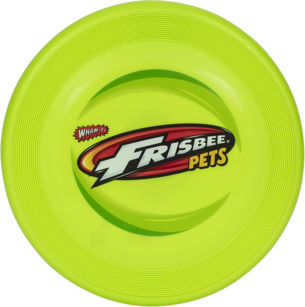 Wham-O Brightzbee Dog Flying Disc Toy, 9.25-in