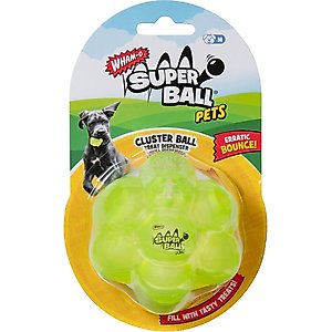 Wham-O Cluster Ball Dog Treat Dispenser Toy, 3.5-in