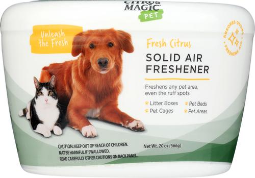 Show full view: Citrus Magic Fresh Citrus Pet Odor Absorbing Solid Air Freshener, 20-oz, case of 2 slide 2 of 3