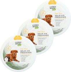 Citrus Magic Fresh Citrus Pet Odor Absorbing Solid Air Freshener, 8-oz, case of 3
