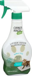 Citrus Magic Pet Probiotic Outdoor Fresh Cat Litter Odor Eliminator, 16-fl oz, case of 2 slide 2 of 3