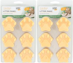 Citrus Magic Litter Paws Ocean Breeze Cat Litter Deodorizer, 6 count, case of 2 slide 1 of 2