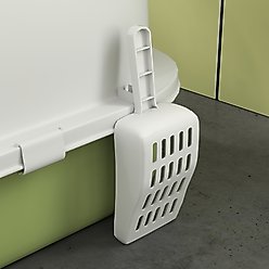 PawHut Covered Cat Litter Box with Lid & Scoop, 20.5-in, Green slide 2 of 9