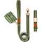 Show in main carousel: JEJOU DOG Green Stripes Walk Set Dog Collar & Leash, Green, Small slide 1 of 7