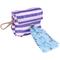 Show in main carousel: JEJOU DOG Purple Stripes Walk Set Dog Collar & Leash, Purple, Small slide 6 of 6