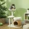 Show in main carousel: PawHut Activity Center 31-in Cat Tree Tower, Cream White slide 3 of 11