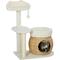 Show in main carousel: PawHut Activity Center 31-in Cat Tree Tower, Cream White slide 1 of 11