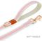 Show in main carousel: JEJOU DOG Pink Stripes Walk Set Dog Collar & Leash, Pink, Small slide 4 of 6