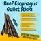 Show in main carousel: HOTSPOT PETS 12-in Beef Gullet Sticks Dog Treats, 50 count slide 4 of 10