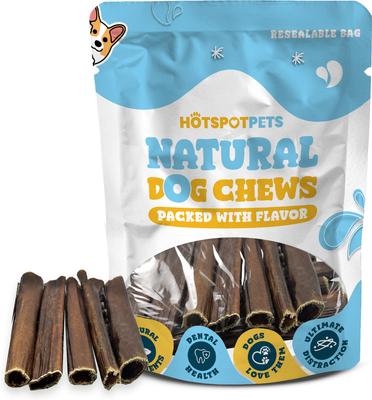 Show full view: HOTSPOT PETS 6-in Beef Gullet Sticks Dog Treats, 12 count slide 3 of 10