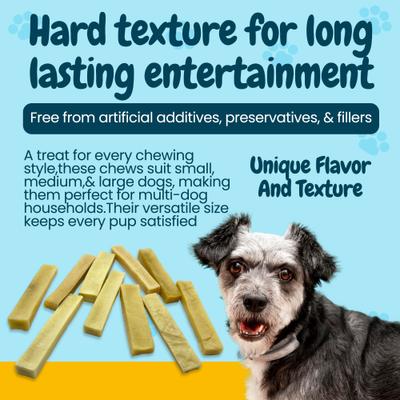 Show full view: HOTSPOT PETS 4 to 5-in Himalayan Yak Cheese Dog Chew Treats, Medium, 3 count slide 7 of 11