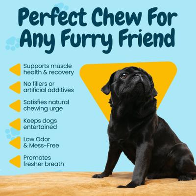 Show full view: HOTSPOT PETS 6-in Beef Gullet Sticks Dog Treats, 12 count slide 6 of 10