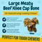 Show in main carousel: HOTSPOT PETS Meaty Beef Knee Cap Bones Dog Chew Treats, Large, 12 count slide 4 of 9