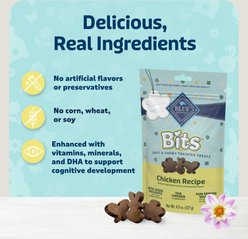 Blue Buffalo Springtime Bits Chicken Soft & Chewy Dog Treats, 4.5-oz Bag slide 2 of 9