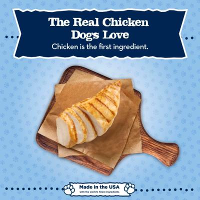 Show full view: Blue Buffalo Baby Blue Healthy Small Breed Growth Formula Natural Chicken & Oatmeal Rice Recipe Puppy Dry Food, 8-lb bundle slide 4 of 11