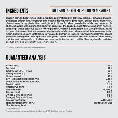 Show full view: ORIJEN Grain-Free High-Protein Small Breed Puppy Dry Dog Food, 4-lb bag slide 7 of 11
