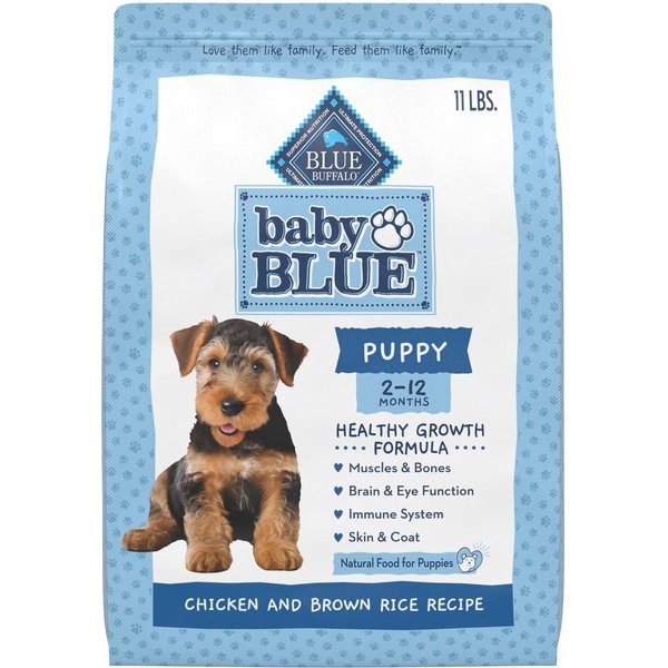 Blue Buffalo Baby Blue Healthy Growth Formula Natural Chicken & Brown Rice Recipe Puppy Dry Food