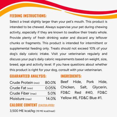 Show full view: Good 'n' Fun Triple Flavor Twist Sticks Pork, Beef & Chicken Dog Treat Chew, 10 count slide 8 of 11