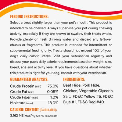 Show full view: Good 'n' Fun Triple Flavor Twist Sticks Pork, Beef & Chicken Dog Treat Chew, 12 count slide 8 of 9