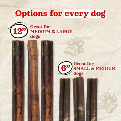 Show full view: Natural Farm Collagen 12-inch Sticks Peanut Butter Flavor Dog Chews, 40 count slide 8 of 8