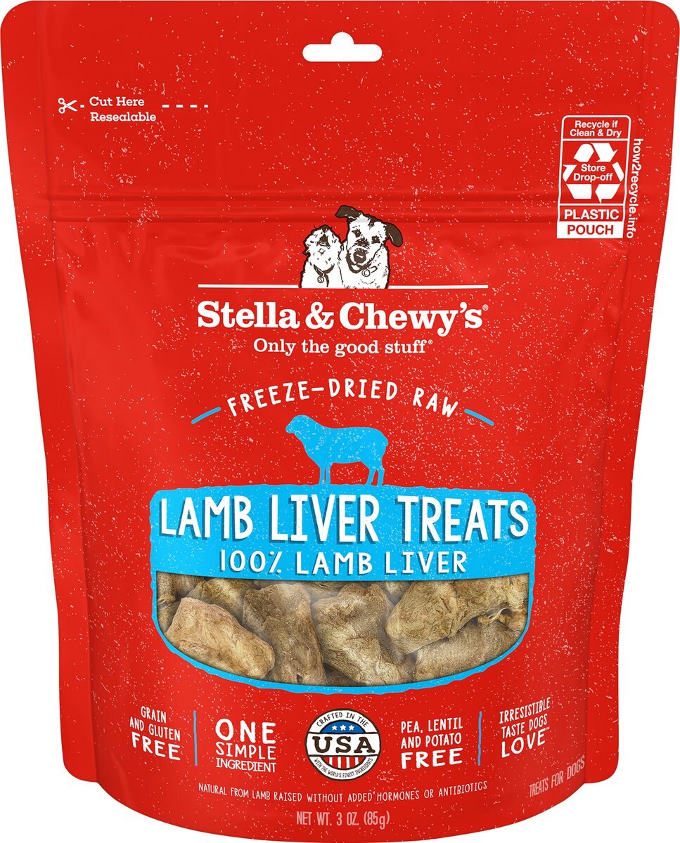 Stella & Chewy's Beef Liver Freeze-Dried Raw Dog Treats