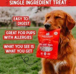 Stella & Chewy's Beef Heart Freeze-Dried Raw Dog Treats, 3-oz bag slide 2 of 9