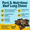 Show in main carousel: HOTSPOT PETS Beef Lung Chunks Dehydrated Dog Treats, 4-oz bag slide 6 of 11