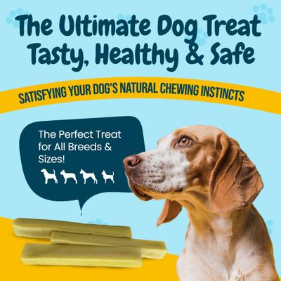 Show full view: HOTSPOT PETS 6 to 7-in Himalayan Yak Cheese Dog Chew Treats, X-Large, 3 count slide 7 of 11