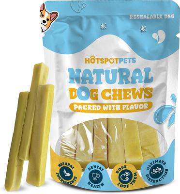 Show full view: HOTSPOT PETS 6 to 7-in Himalayan Yak Cheese Dog Chew Treats, X-Large, 3 count slide 3 of 11
