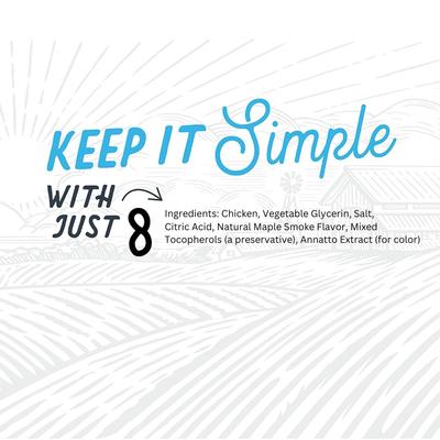 Show full view: Farmland Traditions Chicken & Waffle Bites Jerky Dog Treats, 40-oz bag slide 5 of 7