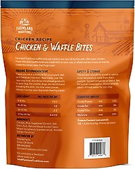 Farmland Traditions Chicken & Waffle Bites Jerky Dog Treats, 40-oz bag slide 2 of 5