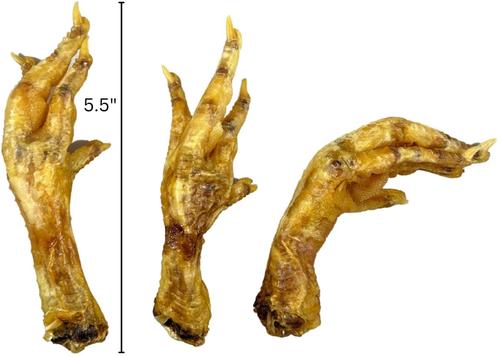Show full view: Farmland Traditions 100% Large Chicken Feet Dog Chews, 2.1-lb bag slide 4 of 5