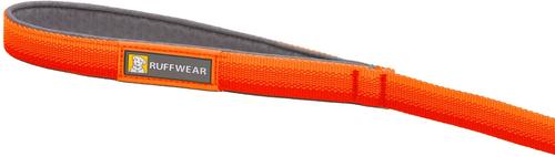 Show full view: Ruffwear Front Range Dog Leash, Blaze Orange, 5-ft long, .78-in wide slide 3 of 6