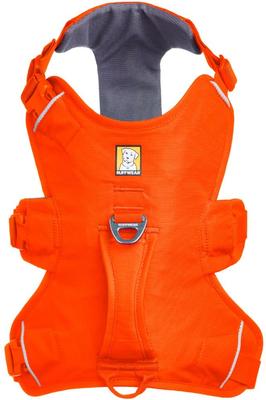 Show full view: Ruffwear Web Master Dog Harness, Blaze Orange, Small: 22 to 27-in chest slide 2 of 9