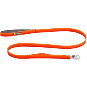 Ruffwear Front Range Dog Leash, Blaze Orange, 5-ft long, .78-in wide