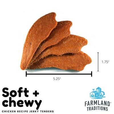 Show full view: Farmland Traditions Chicken Recipe Tenders Jerky Dog Treats, 16-oz bag slide 4 of 8