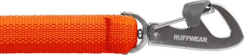 Show full view: Ruffwear Front Range Dog Leash, Blaze Orange, 5-ft long, .78-in wide slide 2 of 6