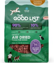 Farmland Traditions The Good List Lamb, Venison & Bone Broth Recipe Adult Gently Air-Dried Dog Food, 5.5-lb bag