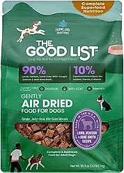 Farmland Traditions The Good List Lamb, Venison & Bone Broth Recipe Adult Gently Air-Dried Dog Food, 2.2-lb bag