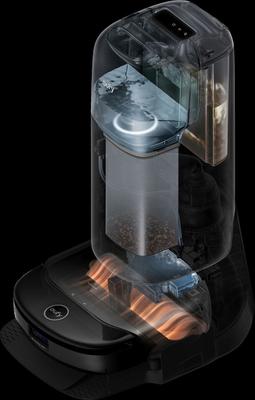 Show full view: Eufy S1 Pro Robotic Vacuum & Mop with Auto Empty Station, Black slide 6 of 8