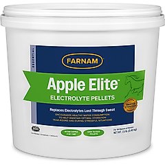 Farnam Apple Elite Electrolyte Pellets Horse Supplement, 7.5-lb bag