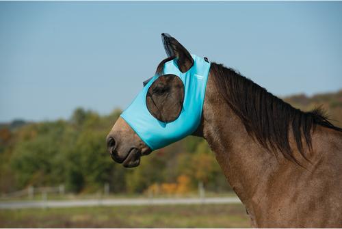 Show full view: Weaver Equine Cooling Horse Fly Mask, Turquoise, Medium slide 2 of 2