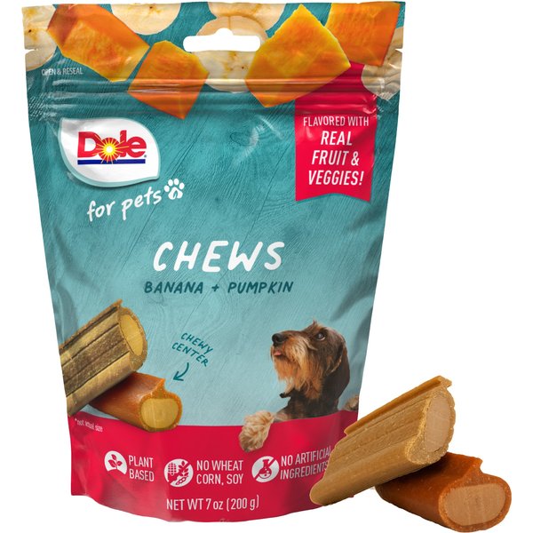 Dole Assorted Banana & Pumpkin Soft & Chewy Dog Treats