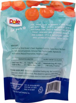 Show full view: Dole Lasting Chew Carrot Flavor Small Breed Dog Chews, 10 count slide 3 of 8