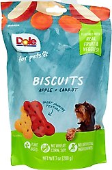Dole Assorted Apple & Carrot Crunchy Dog Treats, 7-oz bag