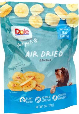 Show full view: Dole Air-Dried Banana Chips Dehydrated Dog Treats, 6-oz bag slide 4 of 4