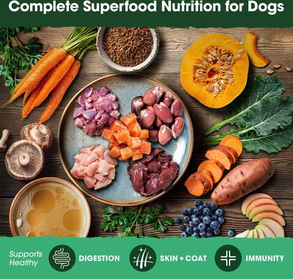 Show full view: Farmland Traditions The Good List Chicken & Bone Broth Recipe Adult Gently Air-Dried Dog Food, 5.5-lb bag slide 7 of 8