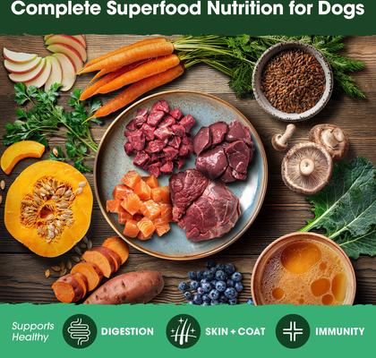 Show full view: Farmland Traditions The Good List Beef & Bone Broth Recipe Adult Gently Air-Dried Dog Food, 5.5-lb bag slide 7 of 8