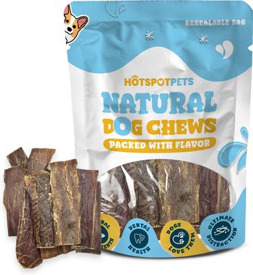 Show full view: HOTSPOT PETS 6-in Flat Beef Gullet Dog Treats, 24 count slide 3 of 8